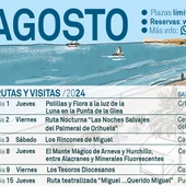 Turismo invita a descubrir los encantos naturales de Orihuela en las rutas turísticas de agosto Turismo invita a descubrir los encantos naturales de Orihuela en las rutas turísticas de agosto