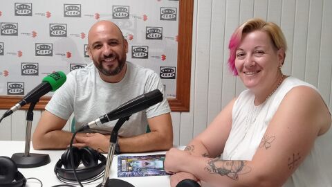 Santiago L&oacute;pez Izquierdo y &Aacute;ngela Notario