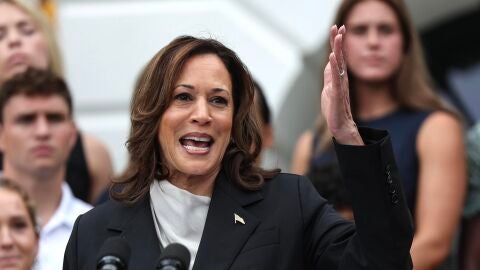 La vicepresidenta estadounidense, Kamala Harris.