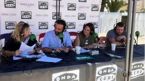 Darío Moreno, Patricia Sánchez y María José Gimeno, en el Especial Más de Uno Sagunto Fiestas Patronales 2024 Darío Moreno, Patricia Sánchez y María José Gimeno, en el Especial Más de Uno Sagunto Fiestas Patronales 2024