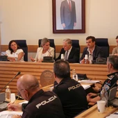 Reunión de la Junta Local de Seguridad con motivo de la Pandorga Reunión de la Junta Local de Seguridad con motivo de la Pandorga