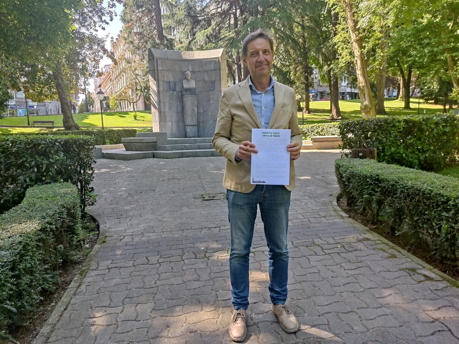 El PSOE replica a Canteli que el restaurante en el Campo San Francisco no tiene cabida en un jardín histórico El PSOE replica a Canteli que el restaurante en el Campo San Francisco no tiene cabida en un jardín histórico