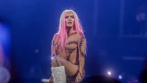 Karol G en su concierto del Santiago Bernabéu Karol G en su concierto del Santiago Bernabéu