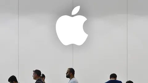 Logotipo de Apple. Logotipo de Apple.