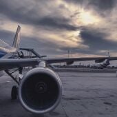 Imagen de archivo de un avión