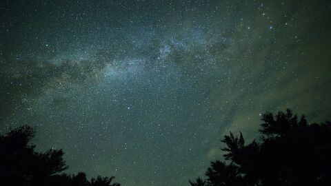 Imagen de archivo del cine lleno de estrellas