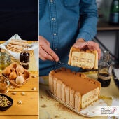 Tiramisú de pistachos