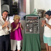 El alcalde de Vejer durante la presentación de la Noche Flamenca El alcalde de Vejer durante la presentación de la Noche Flamenca