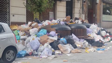 Basura en A Coruña