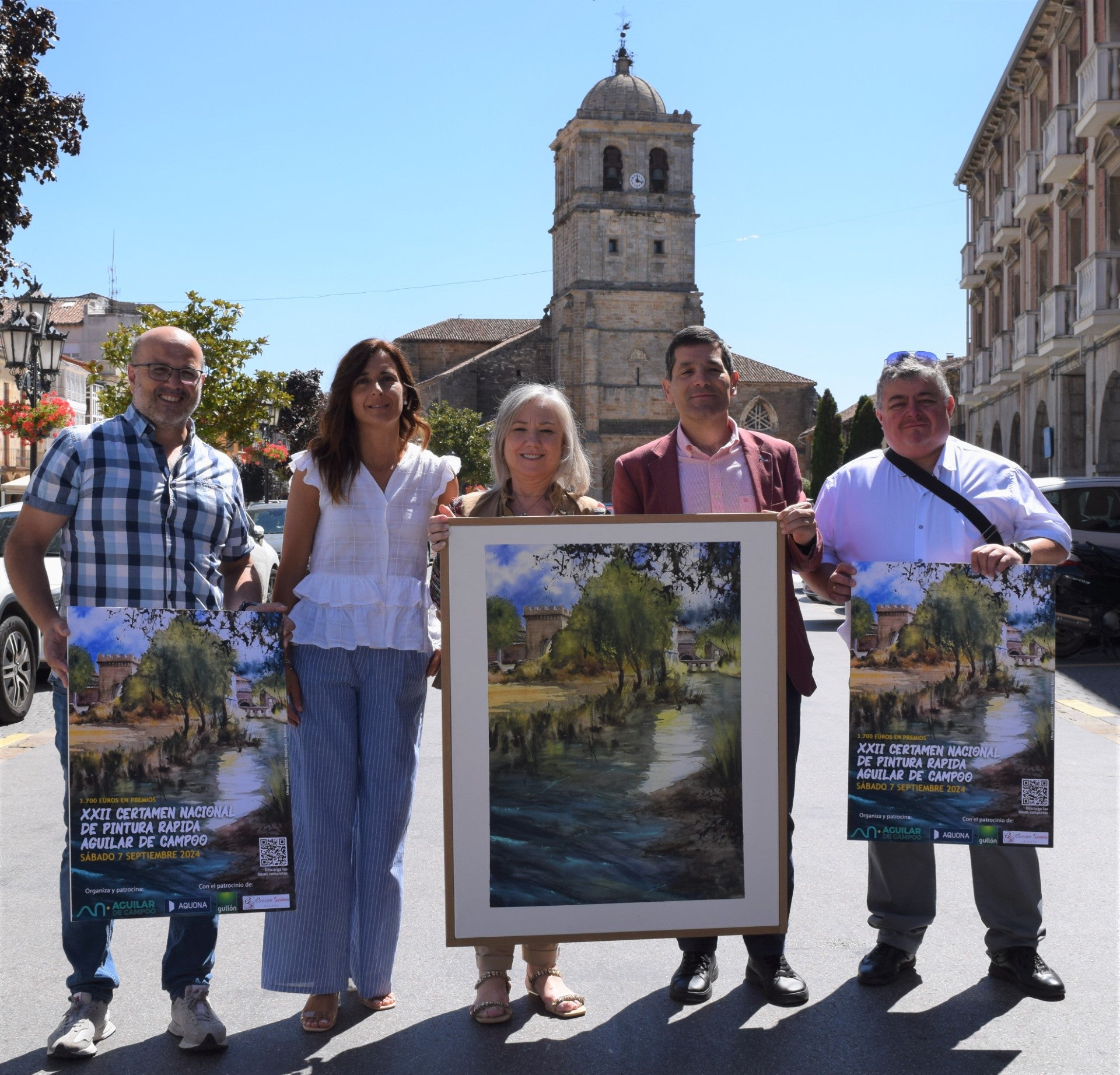 Galletas Gullón patrocina el Certamen de Pintura Rápida de Aguilar que repartirá 3.700 euros en cuatro premios Galletas Gullón patrocina el Certamen de Pintura Rápida de Aguilar que repartirá 3.700 euros en cuatro premios