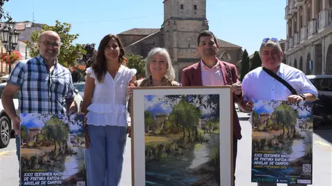 Galletas Gullón patrocina el Certamen de Pintura Rápida de Aguilar que repartirá 3.700 euros en cuatro premios .