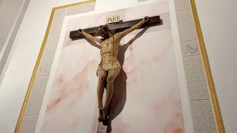 El restaurado Cristo de la Vida en la parroquia Nuestra Señora de Belén de Crevillent. El restaurado Cristo de la Vida en la parroquia Nuestra Señora de Belén de Crevillent.