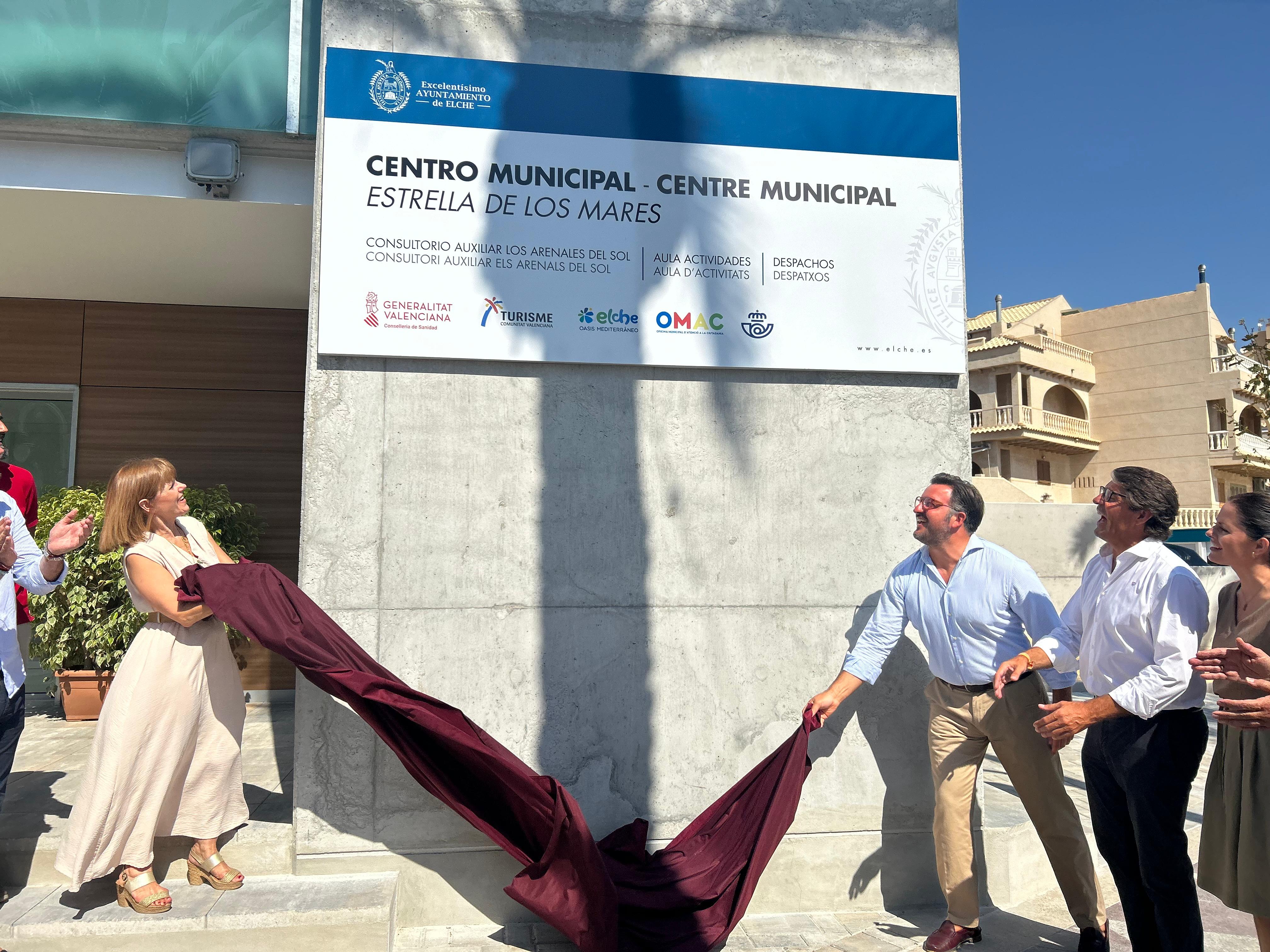 El centro social ‘Estrella de los mares’ de Arenales del Sol de Elche ya es una realidad El centro social ‘Estrella de los mares’ de Arenales del Sol de Elche ya es una realidad