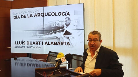 Benidorm exhibirá su colección arqueológica en una sala del Museu Boca del Calvari que llevará el nombre de Lluís Duart i Alabarta