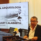 Benidorm exhibirá su colección arqueológica en una sala del Museu Boca del Calvari que llevará el nombre de Lluís Duart i Alabarta