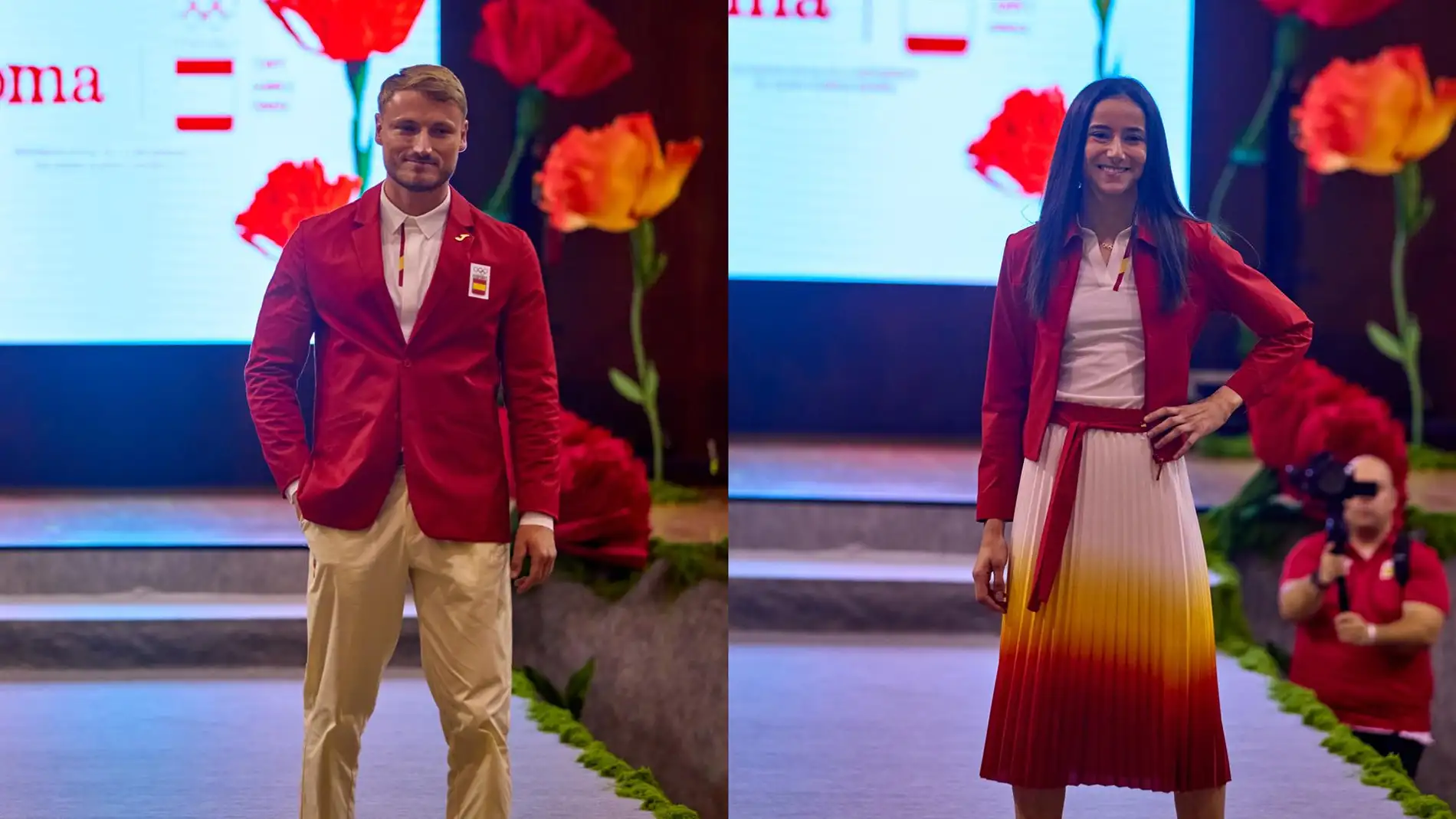 La regatista Támara Echegoyen y el piragüista Marcus Cooper capitanearán el desfile de la delegación española por el río Sena La regatista Támara Echegoyen y el piragüista Marcus Cooper capitanearán el desfile de la delegación española por el río Sena