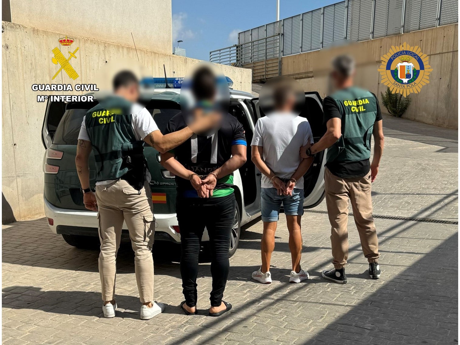 La Guardia Civil y la Policía Local de Santa Pola esclarecen cuatro robos cometidos en 15 horas La Guardia Civil y la Policía Local de Santa Pola esclarecen cuatro robos cometidos en 15 horas