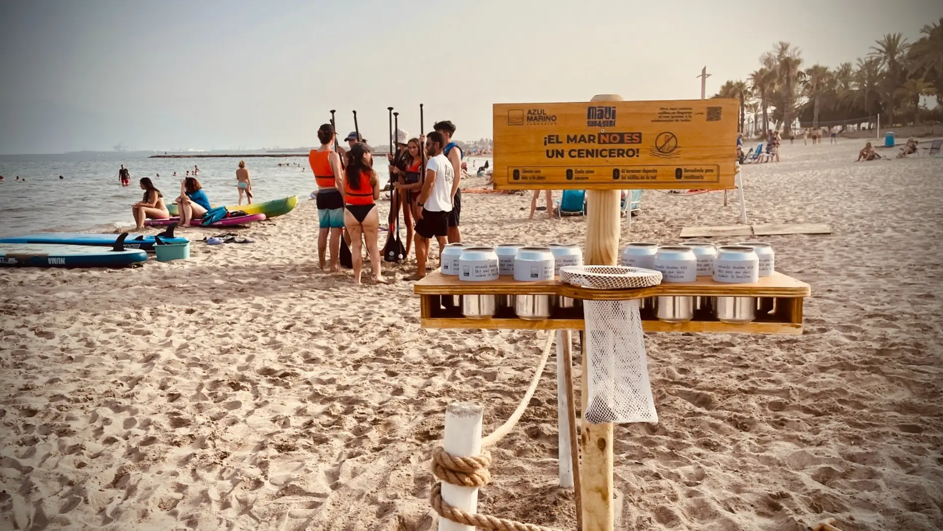 La Fundación Azul Marino lanza la campaña de concienciación contra las colillas: “El Mar no es un cenicero” La Fundación Azul Marino lanza la campaña de concienciación contra las colillas: “El Mar no es un cenicero”