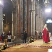 El delegado regio, Miguel Santalices pide al Apóstol Santiago abordar la presión migratoria "con generosidad" por una "España diversa", pero "dentro de la ley" El delegado regio, Miguel Santalices pide al Apóstol Santiago abordar la presión migratoria "con generosidad" por una "España diversa", pero "dentro de la ley"