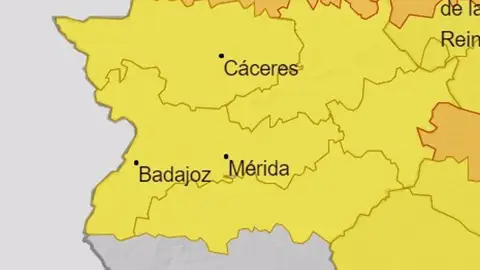 El norte de Cáceres y el Tajo y Alagón, en alerta naranja este jueves por altas temperaturas El norte de Cáceres y el Tajo y Alagón, en alerta naranja este jueves por altas temperaturas