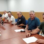 Miembros de Sector Primario Manchego y FECEVAL Agraria en Valdepeñas