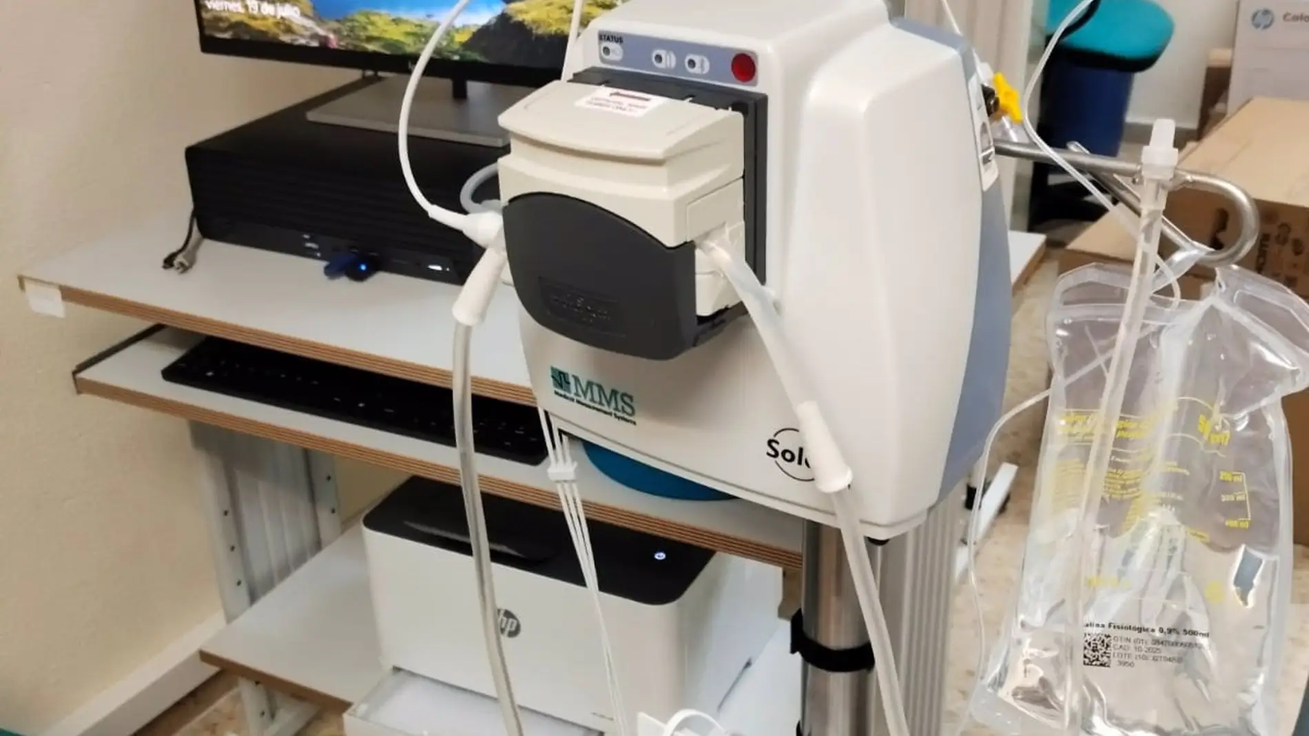 Aparatos en el Hospital Materno Infantil de Badajoz Aparatos en el Hospital Materno Infantil de Badajoz