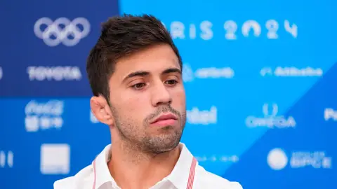 Fran Garrigos, en la rueda de prensa previa a los Juegos Olímpicos de París 2024. Fran Garrigos, en la rueda de prensa previa a los Juegos Olímpicos de París 2024.