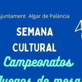 Cartel de la Semana Cultural 2024 de Algar de Palància