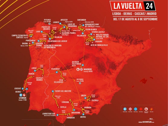 La Vuelta Ciclista a España celebrará dos etapas en Extremadura los días 20 y 21 de agosto La Vuelta Ciclista a España celebrará dos etapas en Extremadura los días 20 y 21 de agosto