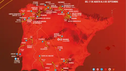 La Vuelta Ciclista a España celebrará dos etapas en Extremadura los días 20 y 21 de agosto La Vuelta Ciclista a España celebrará dos etapas en Extremadura los días 20 y 21 de agosto
