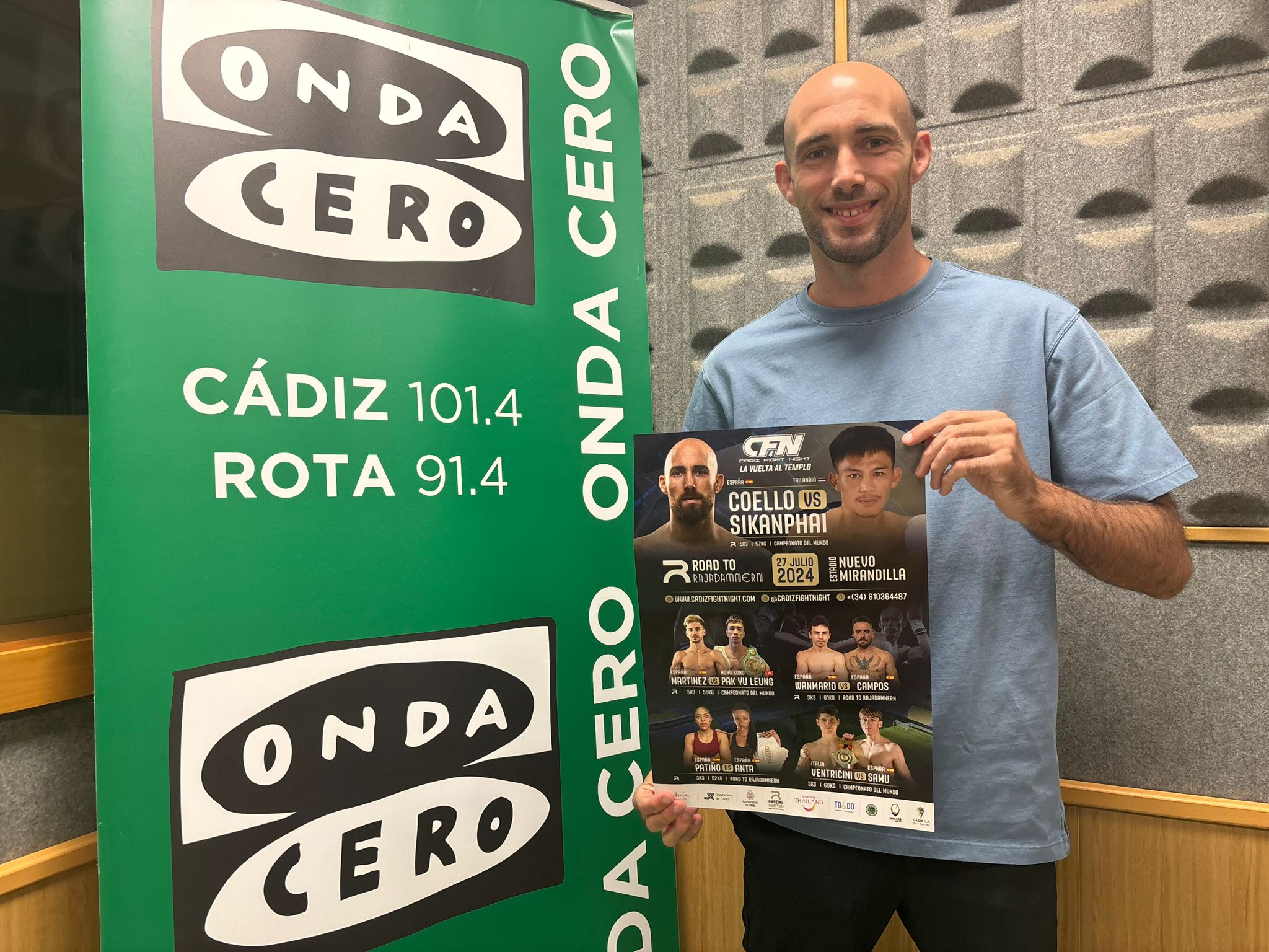 La gran fiesta del Muay Thai en Cádiz: Carlos Coello quiere conquistar su quinto campeonato mundial en casa La gran fiesta del Muay Thai en Cádiz: Carlos Coello quiere conquistar su quinto campeonato mundial en casa