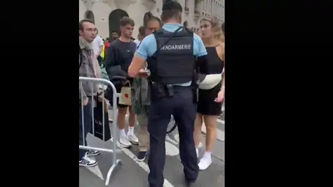 Controles de acceso a las principales calles de París por los Juegos Olímpicos Controles de acceso a las principales calles de París por los Juegos Olímpicos