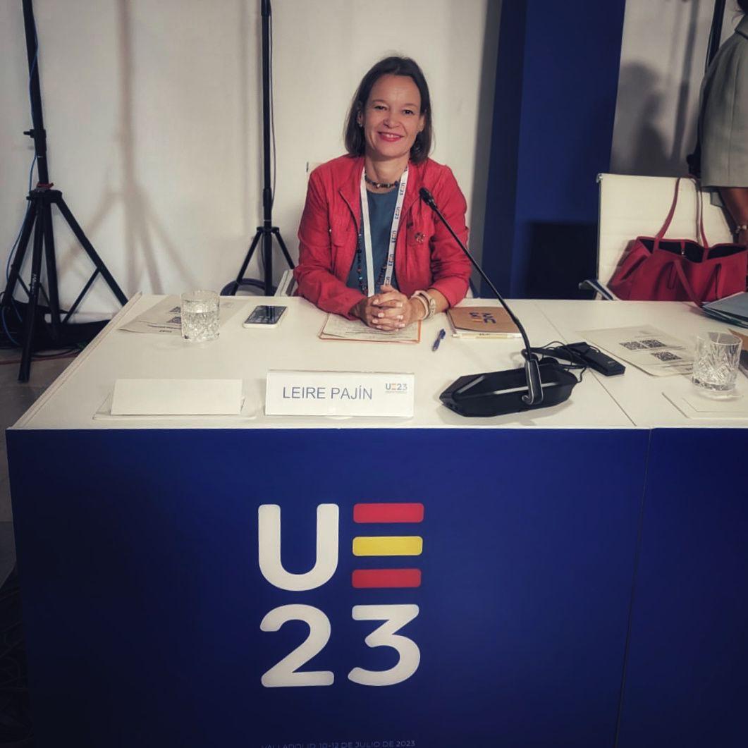 Leire Pajín, secretaria general del PSOE en el Parlamento Europeo, explica qué problemas locales pueden tener solución desde la UE Leire Pajín, secretaria general del PSOE en el Parlamento Europeo, explica qué problemas locales pueden tener solución desde la UE
