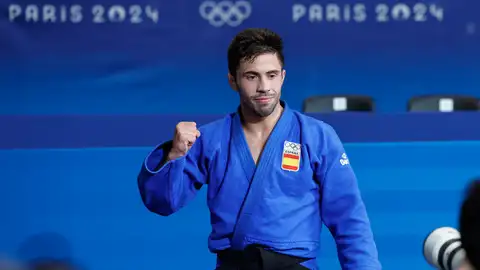 El judoca español Francisco Garrigós, durante los Juegos Olímpicos de París 2024. El judoca español Francisco Garrigós, durante los Juegos Olímpicos de París 2024.