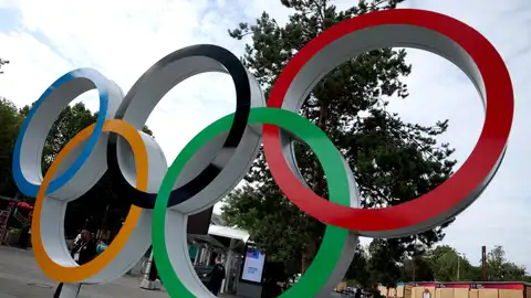 Los Anillos Olímpicos durante los Juegos Olímpicos de París 2024. Los Anillos Olímpicos durante los Juegos Olímpicos de París 2024.