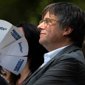 El expresidente de la Generalitat Carles Puigdemont durante el acto de Junts en el sur de Francia El expresidente de la Generalitat Carles Puigdemont durante el acto de Junts en el sur de Francia
