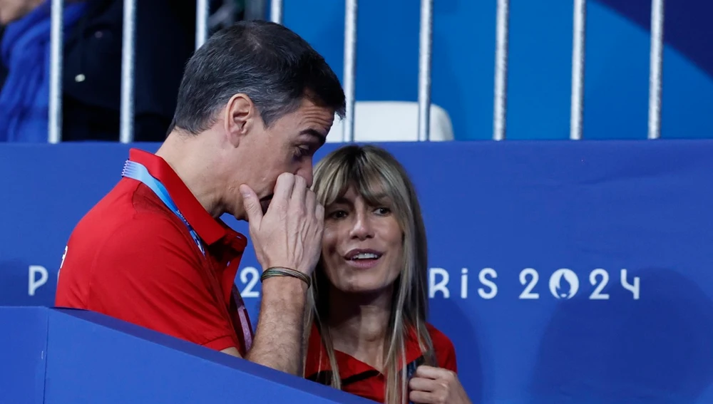 Pedro Sánchez y su esposa, Begoña Gómez, acuden a la competición de Judo de los Juegos Olímpicos de París 2024 Pedro Sánchez y su esposa, Begoña Gómez, acuden a la competición de Judo de los Juegos Olímpicos de París 2024