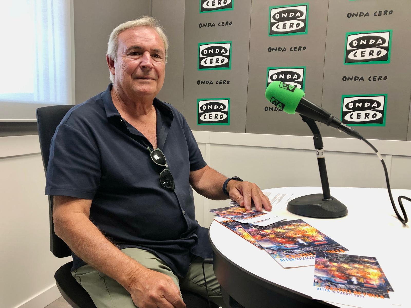 José Perez Gorgoll, "Picarraco", cuenta lo que deparar el Castell de l'Olla de Altea este año José Perez Gorgoll, "Picarraco", cuenta lo que deparar el Castell de l'Olla de Altea este año