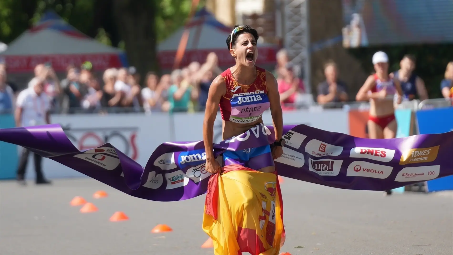 María Pérez bate el récord del mundo de 35 km marcha María Pérez bate el récord del mundo de 35 km marcha