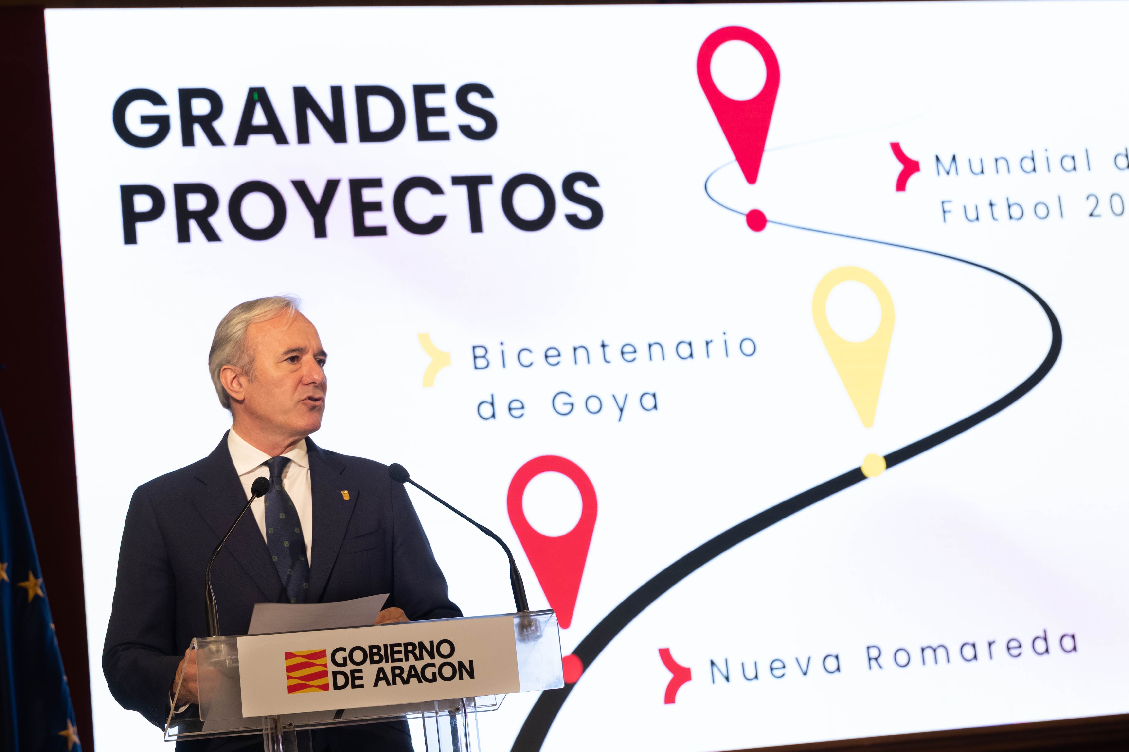 Azcón expone los logros alcanzados en un "trepidante" primer año de Gobierno Azcón expone los logros alcanzados en un "trepidante" primer año de Gobierno