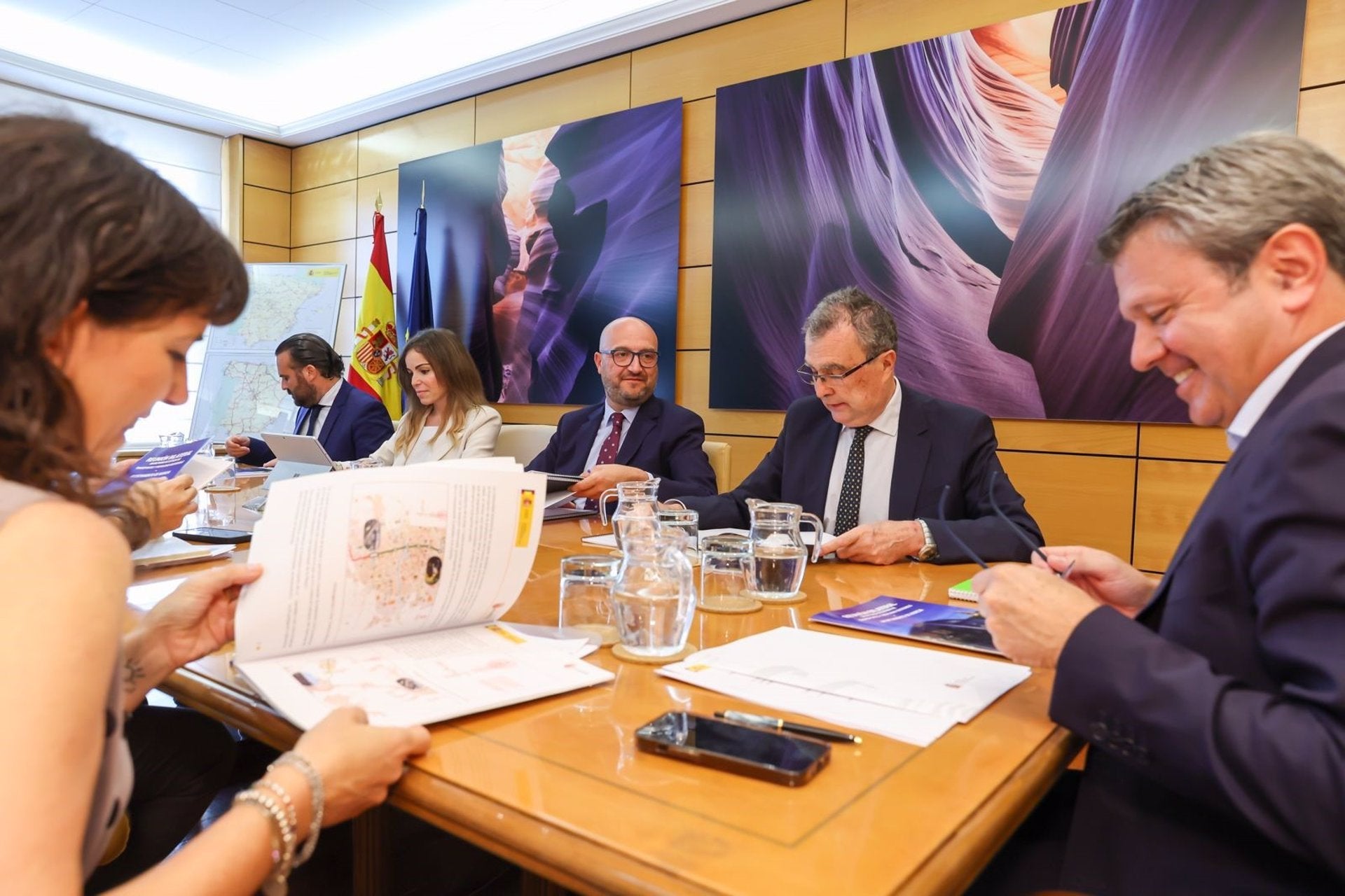 Murcia presenta un ambicioso plan de ampliación del tranvía en el Ministerio Murcia presenta un ambicioso plan de ampliación del tranvía en el Ministerio