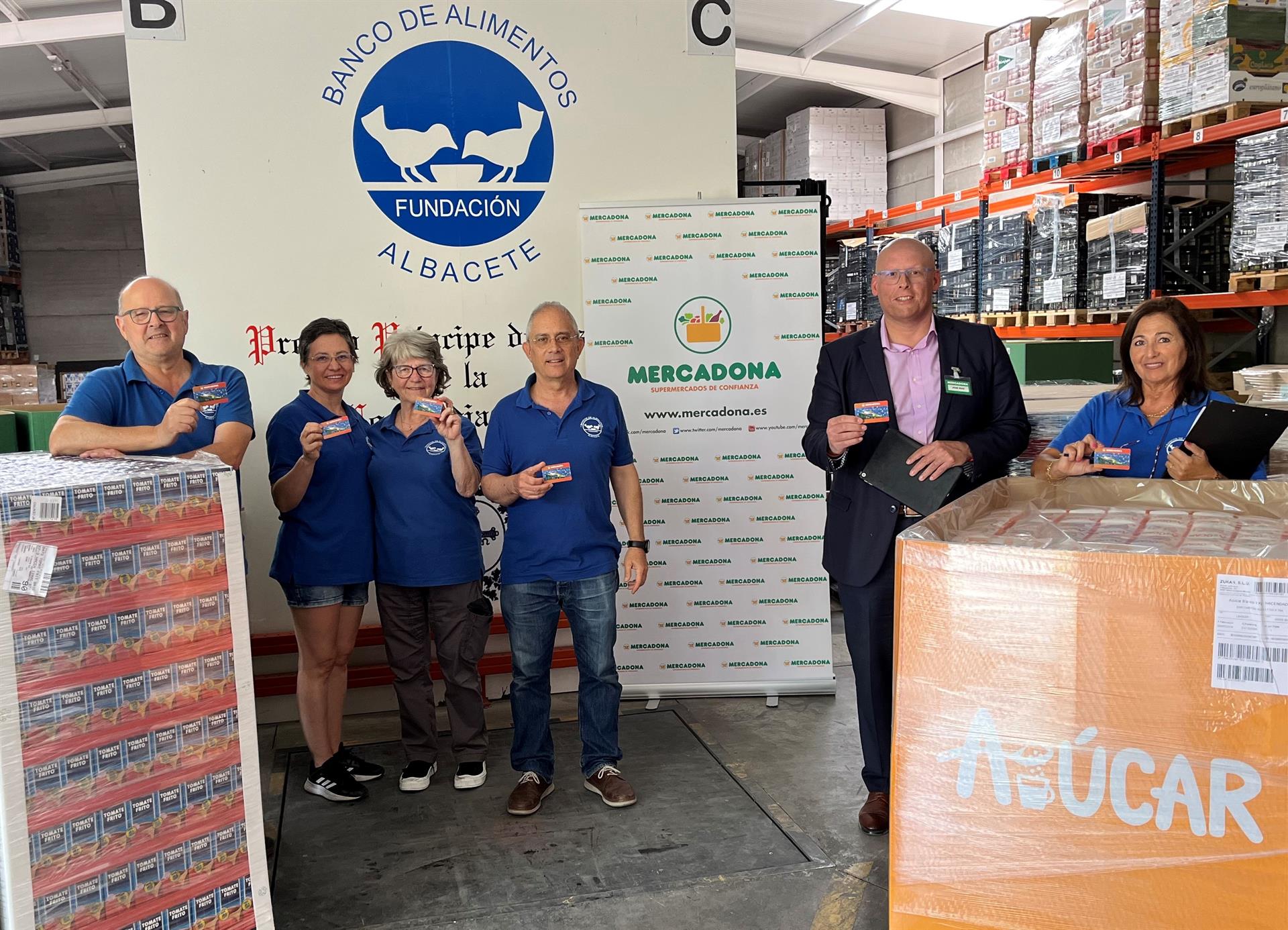 Mercadona dona en la primera mitad de 2024 más de 12.600 toneladas de alimentos Mercadona dona en la primera mitad de 2024 más de 12.600 toneladas de alimentos