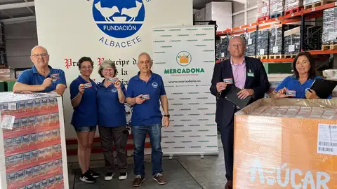 Mercadona dona en la primera mitad de 2024 más de 12.600 toneladas de alimentos Mercadona dona en la primera mitad de 2024 más de 12.600 toneladas de alimentos