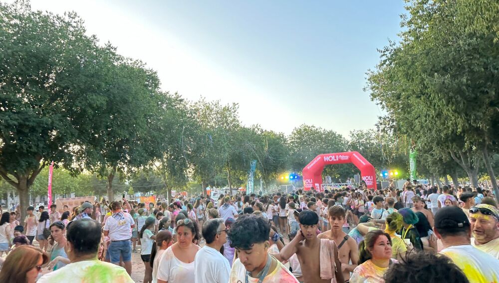 También se celebró el Holi Colours Festival