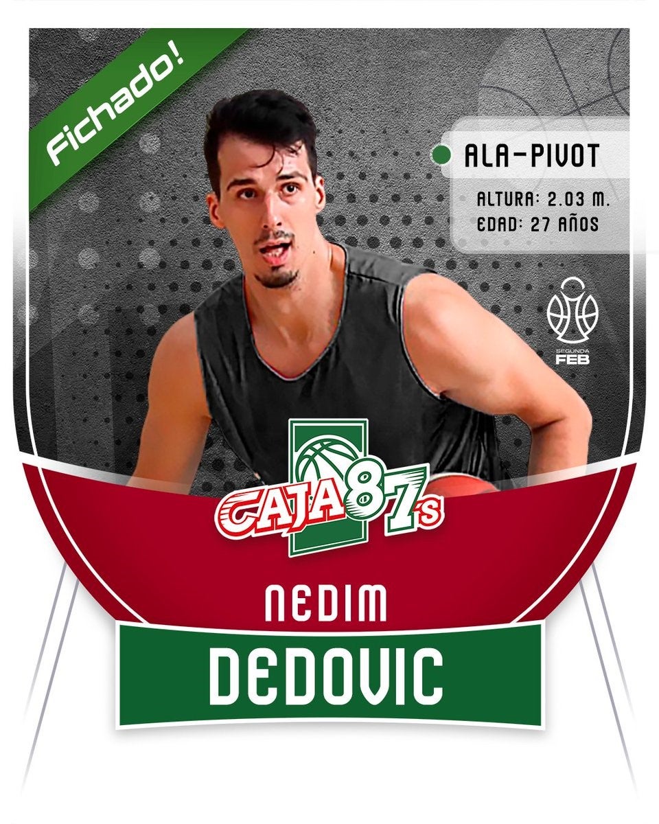 Nedim Djedovic nuevo jugador del Caja 87 Basket Nedim Djedovic nuevo jugador del Caja 87 Basket