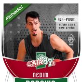 Djedovic en la publicación realizada por el Caja 87