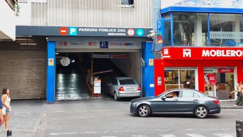 Uno de los parkings que gestiona la empresa