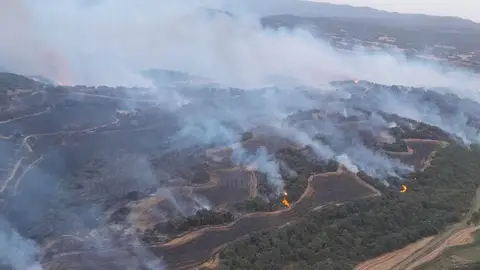 Incendio de Luesia Incendio de Luesia
