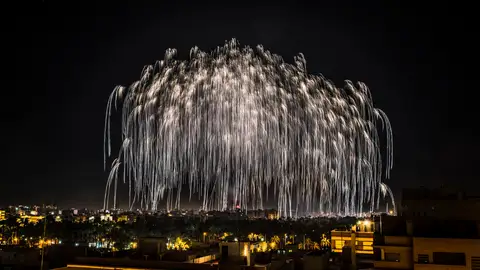 La cohetá de la Nit de l’Albà de Elche durará 10 minutos más que en 2023 La cohetá de la Nit de l’Albà de Elche durará 10 minutos más que en 2023
