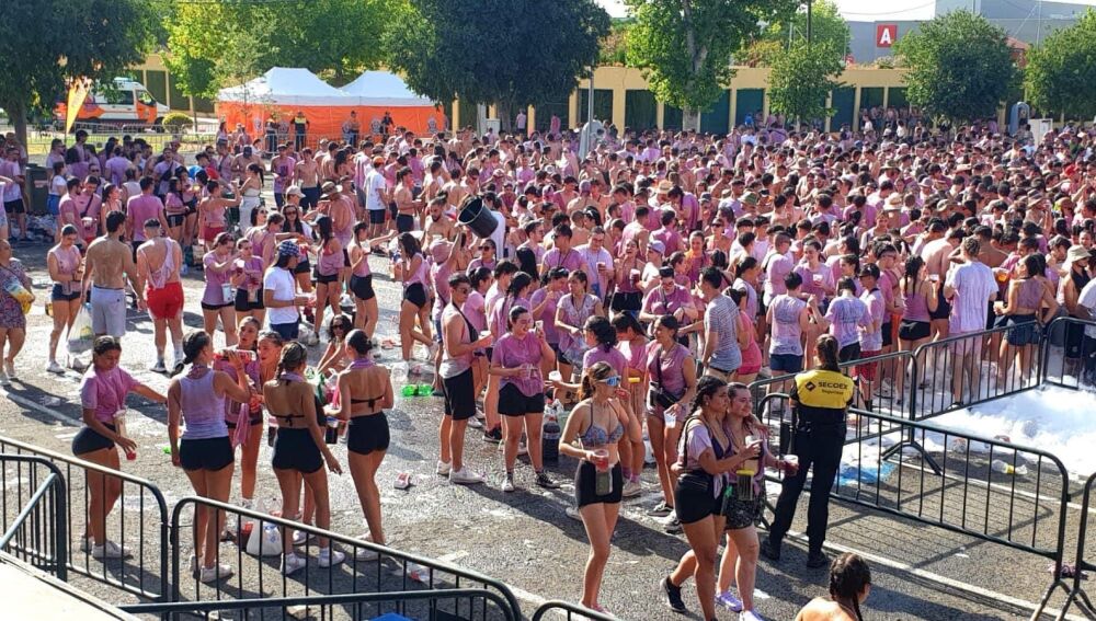 Mucha participación en la zurra
